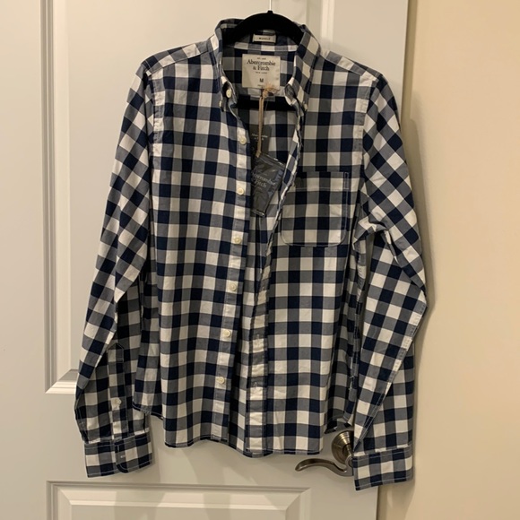 Brand new men’s A&F cotton shirt for men - Picture 1 of 2